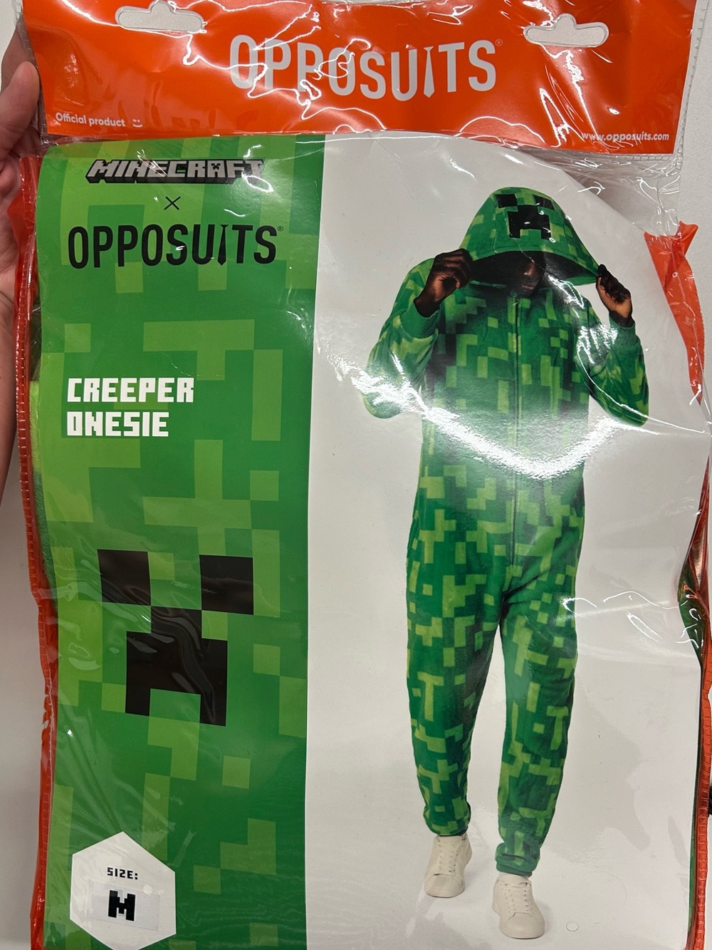 Opposuits Minecraft Creeper Unisex Men’s Women’s Costume One Piece